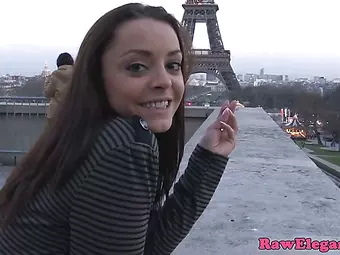 French reality beauty fucked by black tourist