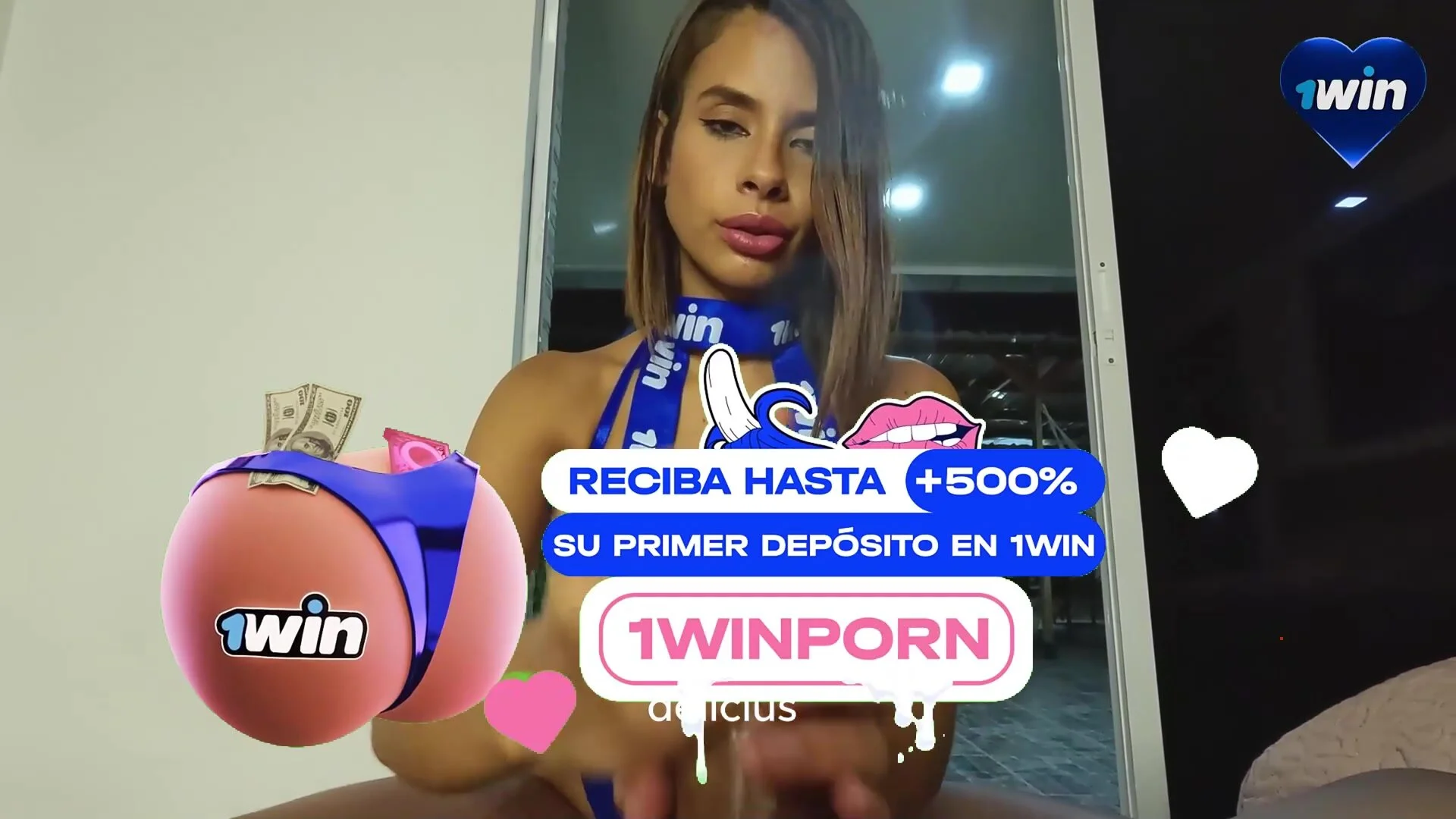 Her Point of view straight hair, scorching latina, gym body, blowjob, jism in mouth - outstanding sex!