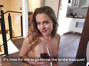 Wow, my molten stepmom crushed her new stepson on her wedding day, what a tramp - Kate Kravets - XXX!