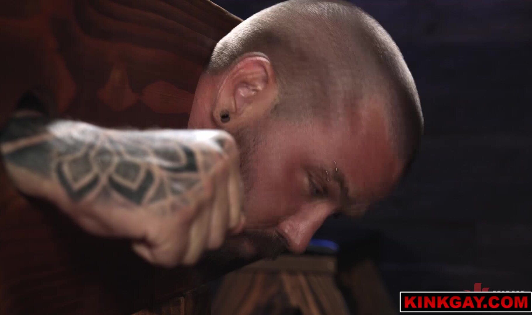 Johnny Ford serves up a BDSM buffet for hungry sub Jayson Parker