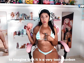 Humiliating the tiny-dicked piggy on social media. Joi messy chat for the butthole - greatest XXX!