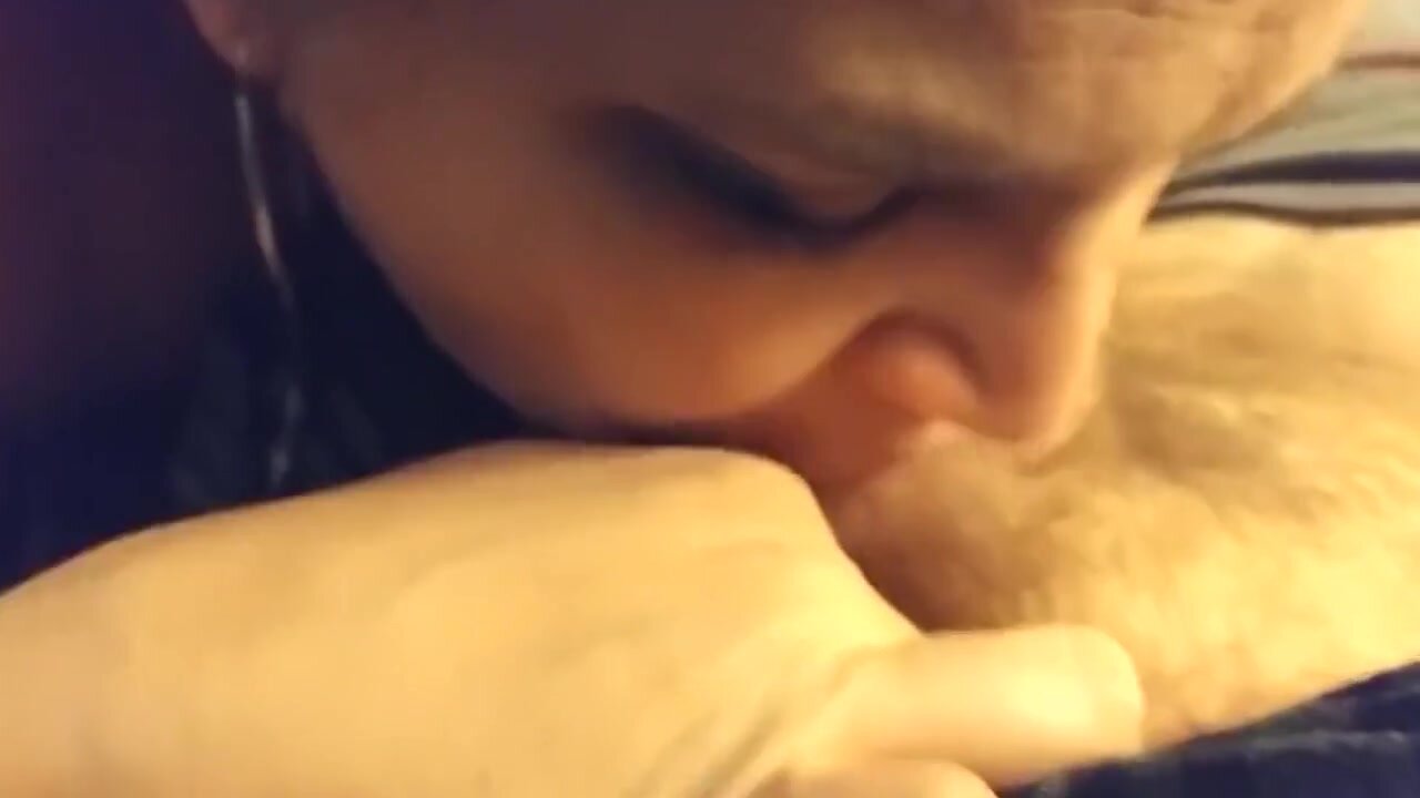 Getting an amazing blowjob from the wife anal