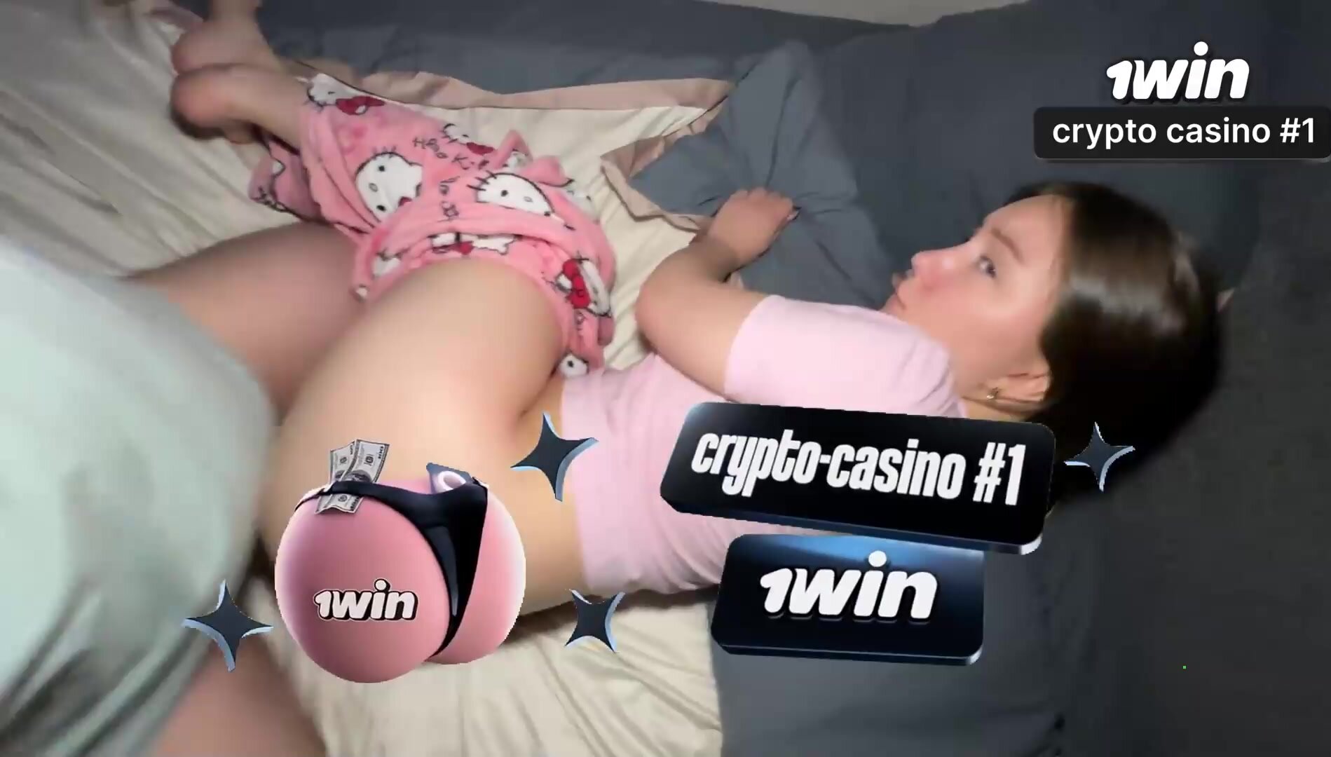 Horny stepsister's meaty mounds get plowed in 60fps doggystyle - best porn!