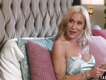 Guy fucking his mates hot big boobed blonde MILF stepmother Aderes Quin